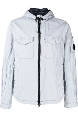 C.P. Company Heren, Jassen, Blauw, Maat: XS Katoen