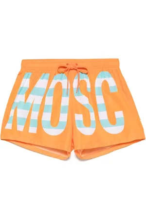 Moschino Heren, Badkleding, Oranje, Maat: S