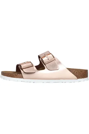 Birkenstock Dames, Schoenen, Geel, Maat: 38 EU Leer
