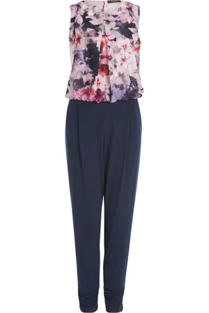 Vera Mont Dames, Jumpsuits & Playsuits, Veelkleurig, Maat: 3XL