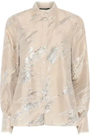 Bruuns Bazaar Dames, Blouses & Shirts, Geel, Maat: XL Poliester