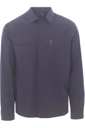 HERNO Heren, Overhemden, Blauw, Maat: XL