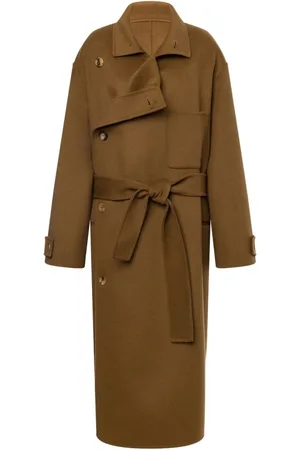 Serafini Dames, Mantels, Bruin, Maat: M Wol