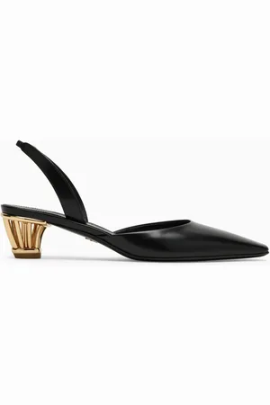 Salvatore Ferragamo Dames, Schoenen, Zwart, Maat: 35 1/2 EU Leer