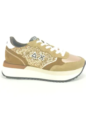 sun68 Dames, Schoenen, Geel, Maat: 40 EU Synthetisch