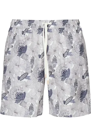 ELEVENTY Heren, Badkleding, Grijs, Maat: S Poliester