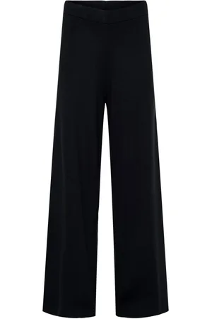 &Co Woman Dames, Broeken, Blauw, Maat: 2XL Acryl