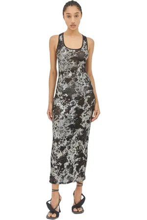 Diesel Dames, Jurken, Zwart, Maat: 2XL Poliester