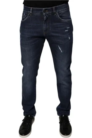 Dolce & Gabbana Heren, Jeans, Blauw, Maat: M Katoen
