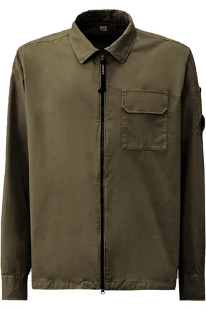 C.P. Company Heren, Jassen, Groen, Maat: 2XL Katoen