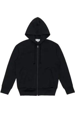 Comme des Garçons Heren, Sweatshirts & Hoodies, Zwart, Maat: L Poliester