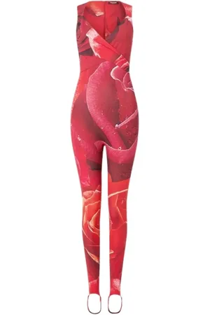 Roberto Cavalli Dames, Jumpsuits & Playsuits, Rood, Maat: S