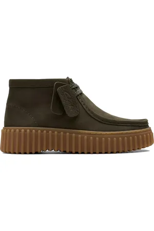 Clarks Dames, Schoenen, Groen, Maat: 35 EU Leer