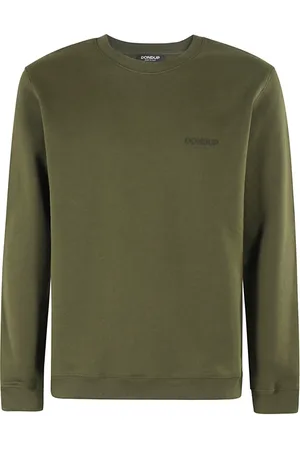 Dondup Heren, Sweatshirts & Hoodies, Groen, Maat: S Katoen
