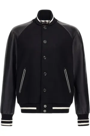 Roberto Cavalli Heren, Jassen, Zwart, Maat: M Wol