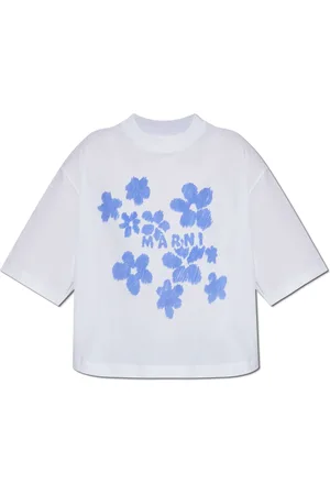 Marni Dames, Tops, Wit, Maat: S Katoen