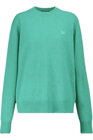 Acne Studios Dames, Truien, Groen, Maat: L Wol
