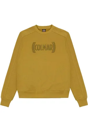 Colmar Heren, Sweatshirts & Hoodies, Geel, Maat: 2XL Piqué