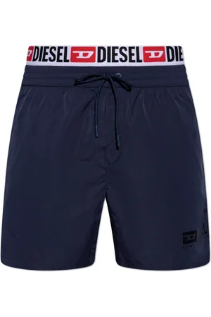 Diesel Heren, Badkleding, Blauw, Maat: S Denim