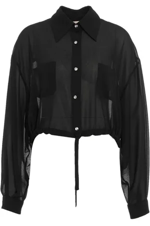Liu Jo Dames, Blouses & Shirts, Zwart, Maat: M