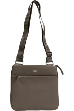 HUGO BOSS Heren, Tassen, Groen, Maat: ONE Size Leer