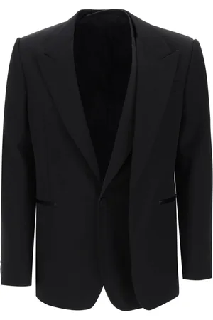 Alexander McQueen Heren, Jassen, Zwart, Maat: L