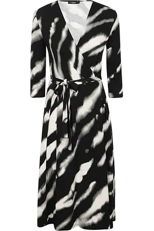 Max Mara Dames, Jurken, Zwart, Maat: M Viscose