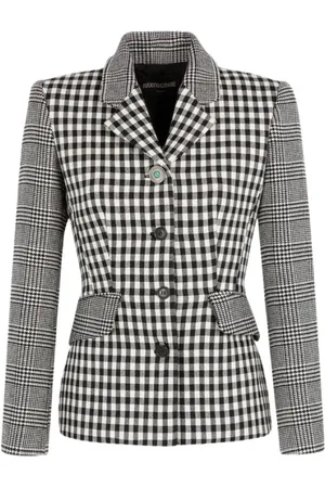 Roberto Cavalli Dames, Jassen, Zwart, Maat: S Wol