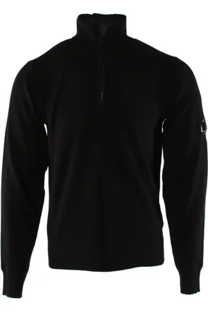 C.P. Company Heren, Truien, Zwart, Maat: 2XL Wol