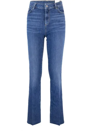 Liu Jo Dames, Jeans, Blauw, Maat: W32 Katoen