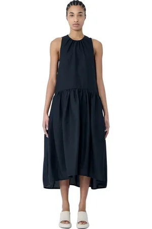 Jil Sander Dames, Jurken, Zwart, Maat: S Wol