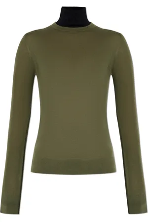 Lisa Yang Dames, Truien, Groen, Maat: XS Kasjmier