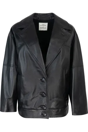 MARELLA Dames, Jassen, Zwart, Maat: 3XS Leer