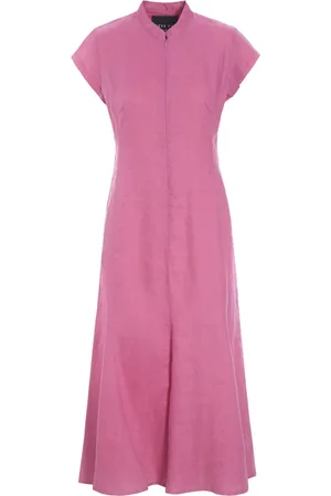 Bitte Kai Rand Dames, Jurken, Roze, Maat: XL Linnen