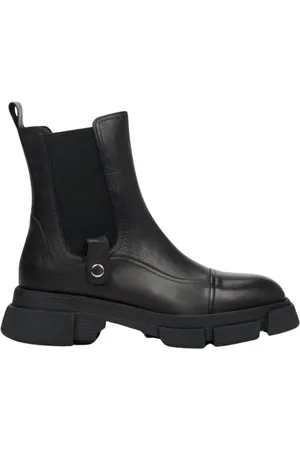 Estro Dames, Schoenen, Zwart, Maat: 40 EU Leer