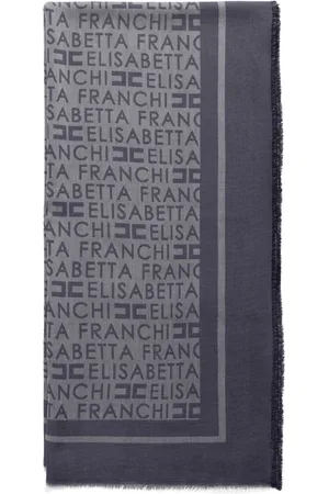 Elisabetta Franchi Dames, Accessoires, Blauw, Maat: ONE Size Viscose