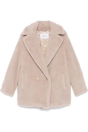 Max Mara Dames, Jassen, , Maat: M Leer