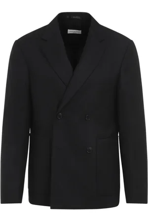 DRIES VAN NOTEN Heren, Jassen, Zwart, Maat: M Wol