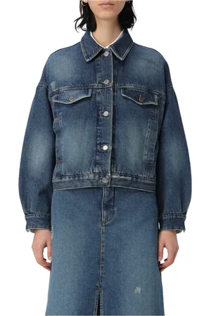 A.P.C. Dames, Jassen, Blauw, Maat: S Denim