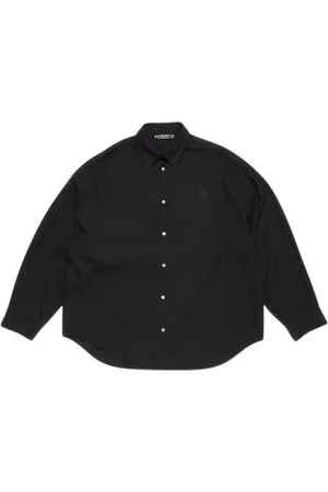 Acne Studios Heren, Overhemden, Zwart, Maat: L