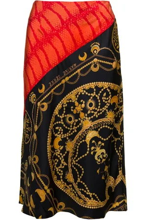 Marine Serre Dames, Rokken, Zwart, Maat: XS Zijde