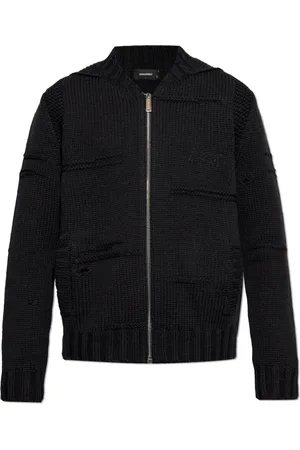 Dsquared2 Heren, Truien, Zwart, Maat: 2XL Wol