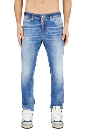 Dsquared2 Heren, Jeans, Blauw, Maat: M Denim