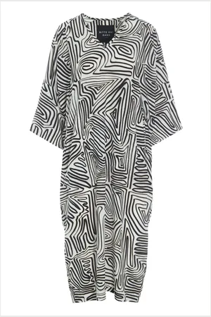 Bitte Kai Rand Dames, Jurken, Zwart, Maat: L Viscose