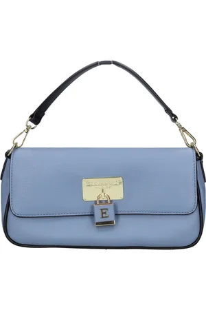 ERMANNO SCERVINO Dames, Tassen, Blauw, Maat: ONE Size Leer