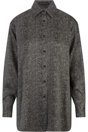 ERMANNO SCERVINO Dames, Blouses & Shirts, Zwart, Maat: M Zijde