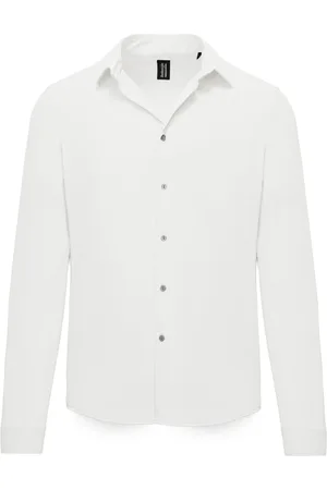 Bomboogie Heren, Overhemden, Wit, Maat: XL Nylon