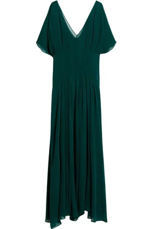 Max Mara Dames, Jurken, Groen, Maat: M Zijde