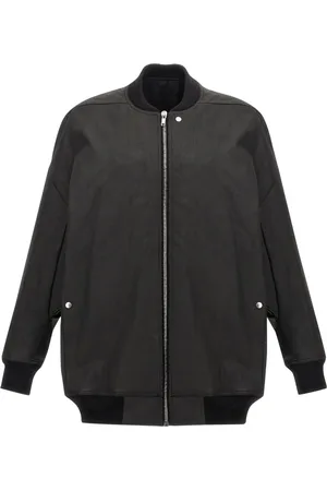 Rick Owens Heren, Jassen, Zwart, Maat: L Katoen
