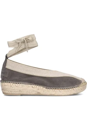 Shabbies Amsterdam Dames, Schoenen, Grijs, Maat: 37 EU Jute